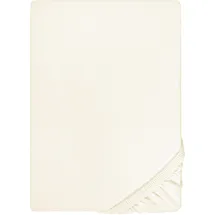 biberna 0077641 Jersey-Elastic-Topper 140 x 200 - 160 x 220 cm perlmutt