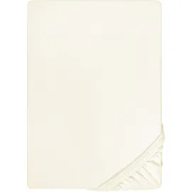 biberna 0077641 Jersey-Elastic-Topper 140 x 200 - 160 x 220 cm perlmutt