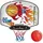 pilsan Basketballkorb 76 x 57,5 x 56 cm Schwarz