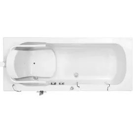hak Handelsagentur Koch Badewanne mit Tür/Seniorenbadewanne 169,5x70cm Ausführung Links