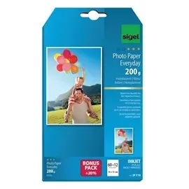 Sigel Fotopapier IP719 10,0 x 15,0 cm hochglänzend 200 g/qm 72 Blatt
