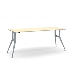 Konferenztisch, Besprechungstisch WIDE, Birke, Platte 180x80 cm