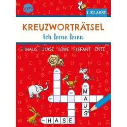 ARENA 3-401-72060-0 Seeberg, Kreuzworträtsel. Ich lerne lesen (1. Klasse)