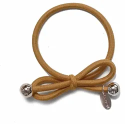 IA BON Hair Tie with Gold Bead Haargummis  