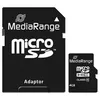 MR956 microSDHC Class 10 + SD-Adapter 4 GB