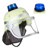 Relaxdays Feuerwehrhelm Kinder Einheitsgröße