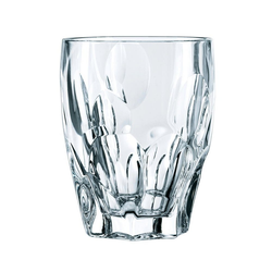 Nachtmann Gläser-Set Sphere Whiskybecher 4er Set 300 ml, Kristallglas weiß