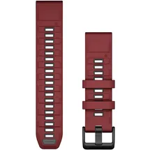Garmin Quickfit 22 mm, Silikon Marsala/Graphit
