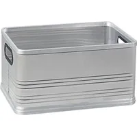 BRB-Lagertechnik Alu-Transportkasten, 29 Liter, LxBxH 460 x 320 x
