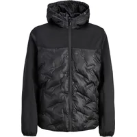 JACK & JONES Jacke Multi Heat Steppjacke mit Reißverschlusstaschen