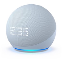 Amazon Echo Dot 5. Generation mit Uhr blaugrau