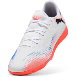Puma Future 8 Play IT Fußballschuhe, 01 - PUMA white/PUMA black/glowing Red 42.5