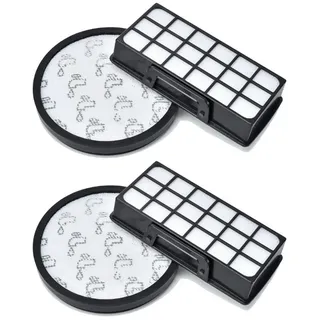 Trade-Shop Filter-Set 4in1 passend für Rowenta X-Trem Power Cyclonic RO-6963-EA RO-6971-EA, Zubehör für Rowenta RO6984EA X-Trem Power ZR006001, Set bestehend aus 2x HEPA-Filter und 2x Vormotorfilter (auswaschbar)