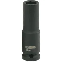 KS Tools 1/2" Sechskant-Kraft-Stecknuss, lang, 12mm