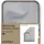 schlafgut Knitted Jersey Uni Grau 135 x 200 cm + 80 x 80 cm