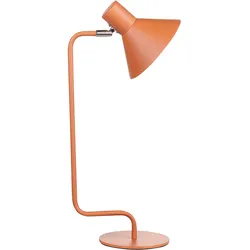 Schreibtischlampe RIMAVA verstellbar Metall Orange