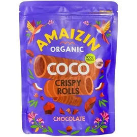 Amaizin Coco crispy rolls Schoko 140g
