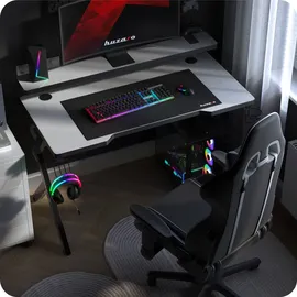 huzaro Gaming-Tisch Hero 5.0 Weiß