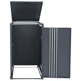 MCW Mülltonnenverkleidung MCW-Q76 116 x 68 x 89 cm grau
