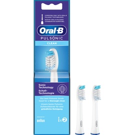 Oral B Oral-B Pulsonic Clean Ersatzbürste, 2 Stück