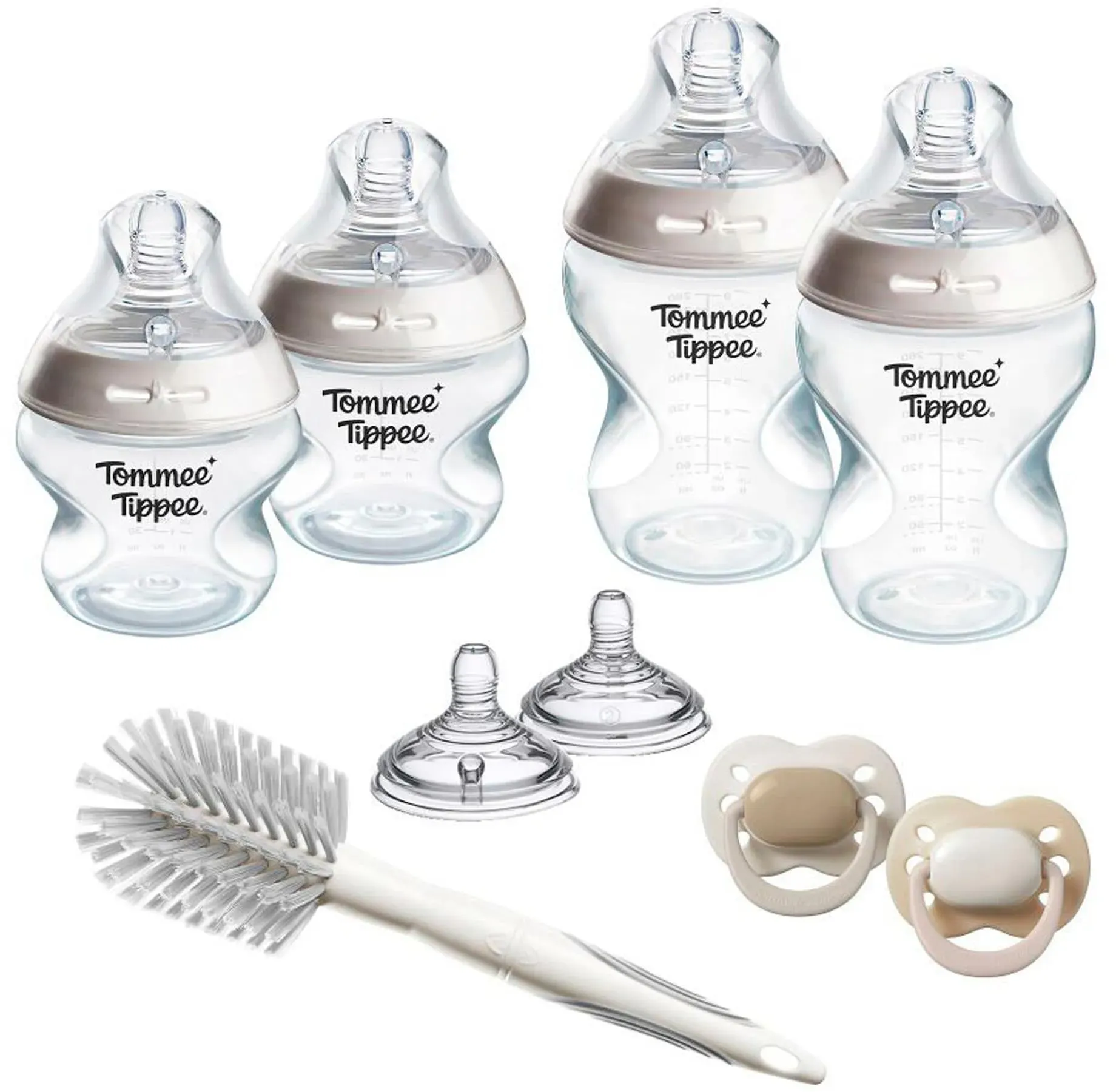Tommee Tippee 9tlg. Starter-Set für Neugeborene, transparent