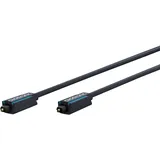 Clicktronic Opto-Kabel-Set Toslink-Stecker > Toslink-Stecker 0,5m (70365)