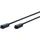 Clicktronic Opto-Kabel-Set Toslink-Stecker > Toslink-Stecker 0,5m (70365)