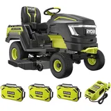 RYOBI  RY72TMX117-310 Akku-Rasentraktor- 72V / 3x10Ah