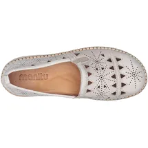 Manitu Damen Slipper Beige 39