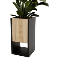 Craftpak Blumenständer für Innenräume, Blumenkasten ohne Einsatz, Pflanzkasten 45x22,6x22,6cm