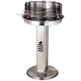 Westerholt Edelstahl Standsäulengrill silber