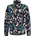 Fleecepullover mehrfarbig Schwarz XXL