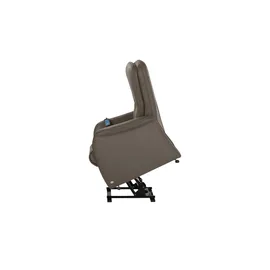 HIMOLLA Fernsehsessel 7568 Leder 83 x 114 x 93 cm Braun mit Relax-Funktion