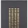 Casablanca by Gilde GILDE Wandrelief Torus silber, 50x120 cm