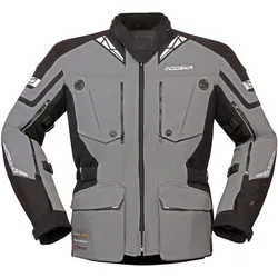 Modeka Motorradjacke Panamericana II grau / schwarz M