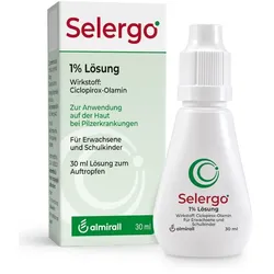 Selergo 1% Lösung bei Fuß- und Hautpilz 30 ml Lösung