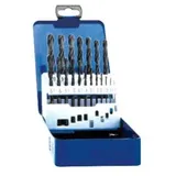 EXACT HSS Metall-Spiralbohrer-Set 19teilig 1 mm, 1,5 mm, 2 mm, 2,5 mm, 3 mm, 3,5 mm, 4 mm, 4,5 mm, 5 mm, 5,5 mm, 6 mm, 6,5 mm, 7 mm, 7,5 mm, 8 mm, 8,5 mm, 9 mm, 9,5 mm, 10 mm