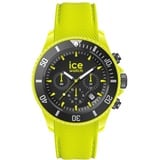 ICE-Watch - ICE chrono Neon yellow - Gelbe Herrenuhr mit Silikonarmband - Chrono - 019838 (Large)