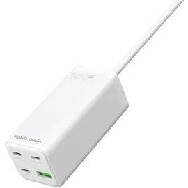 mobile origin GaN 100W Compact MultiHub Charger PW18 with 3x USB-C + USB-A