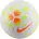 Unisex Fa25 Fußballball White/Volt/Hyper Crimson