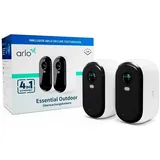 Arlo Essential Outdoor Überwachungskamera Weiß