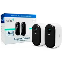 Arlo Essential Outdoor Überwachungskamera Weiß