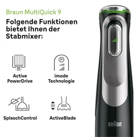 Braun MultiQuick 9 MQ 9147X Stabmixer