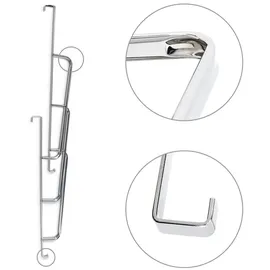 Relaxdays Handtuchhalter chrom, 1 St.