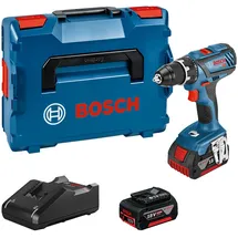 Bosch GSR 18V-28 Professional inkl. 2 x 4 Ah + L-Boxx 06019H410A