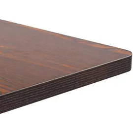 vidaXL Bistrotisch 50 x 50 x 75 cm Dunkelbraun