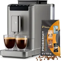 Tchibo Esperto2 Caffè Titanium Silver inkl. Kaffeeprobierset