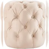 CLP Drancy Samt 42 x 46 cm creme