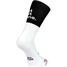 sporcks Get Shit Done Laufsocken 2 Paar Schwarz/Weiß 44-46