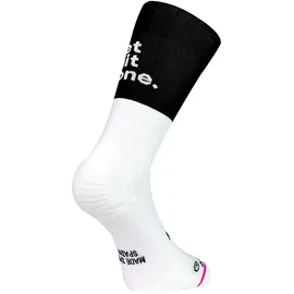 sporcks Get Shit Done Laufsocken 2 Paar Schwarz/Weiß 44-46